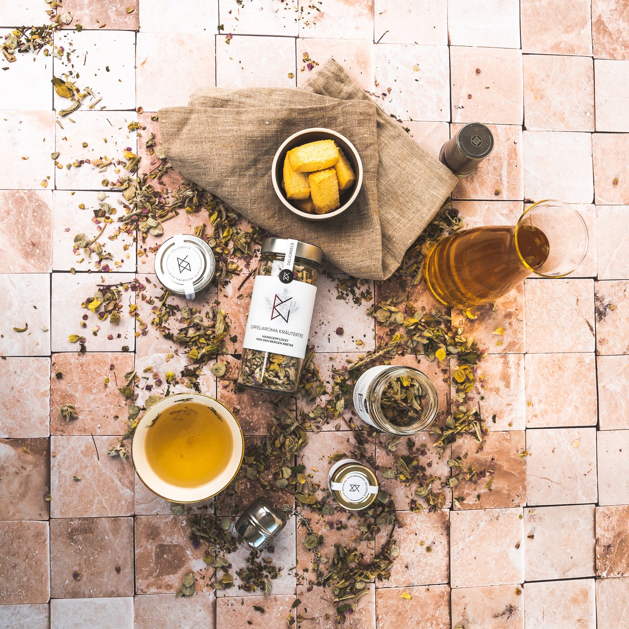 Gipfelaroma - Kräuterteemischung von den Bergen Kretas