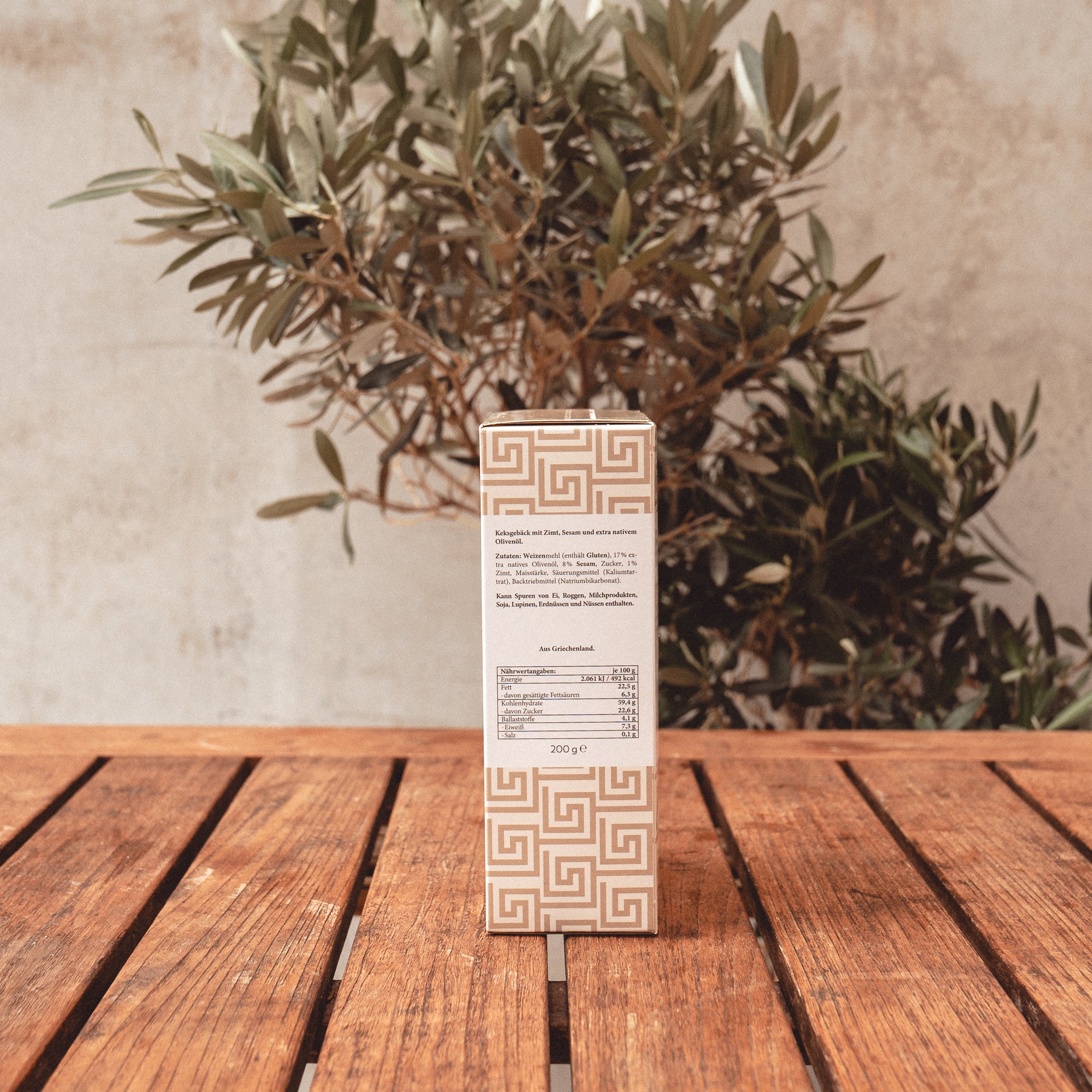 Kreta Keks - Zimt &amp; Sesam