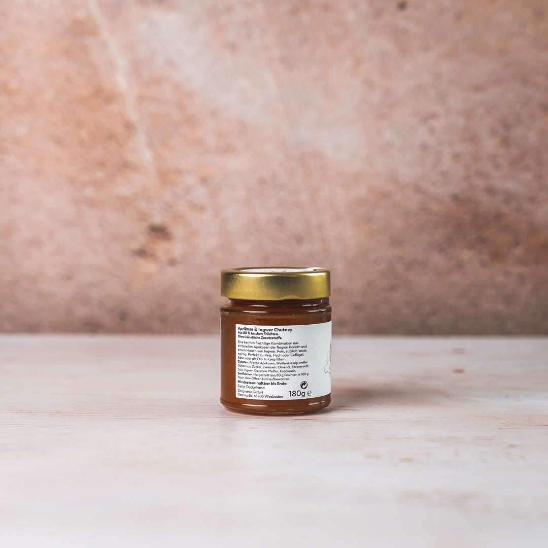 Aprikose &amp; Ingwer Chutney 80%