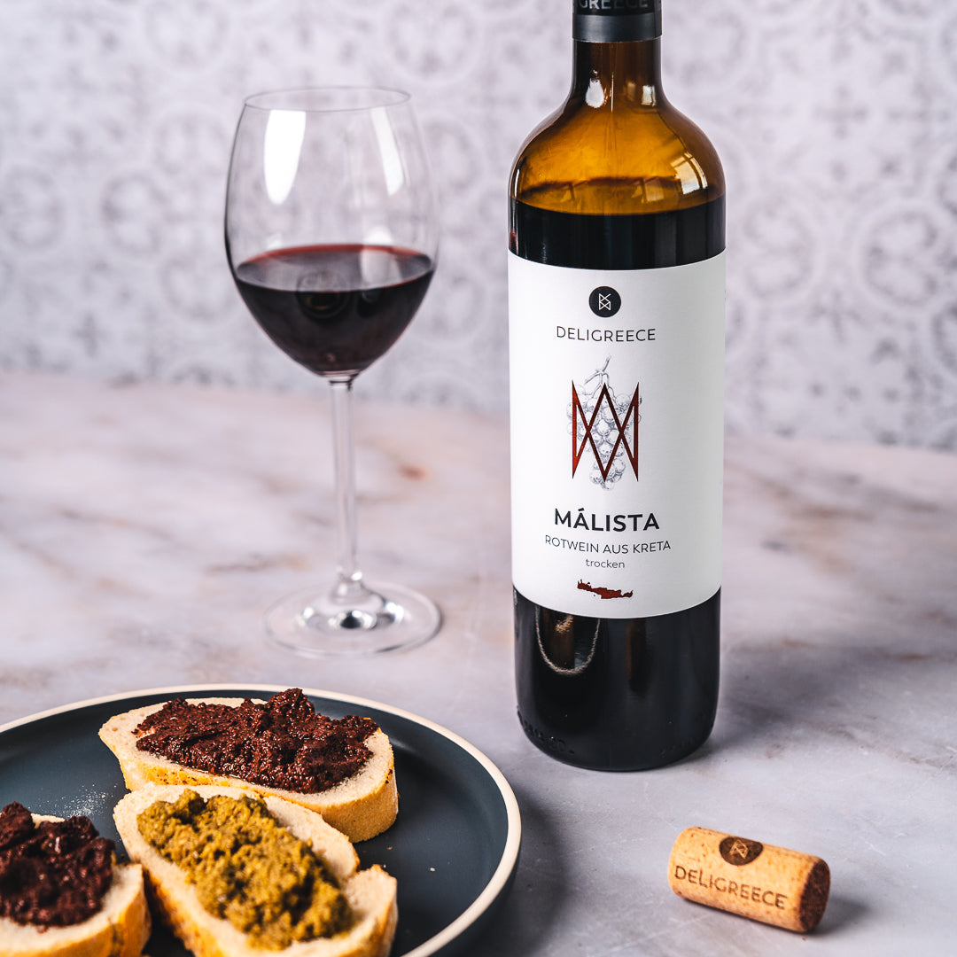 Málista - Rotwein aus Kreta