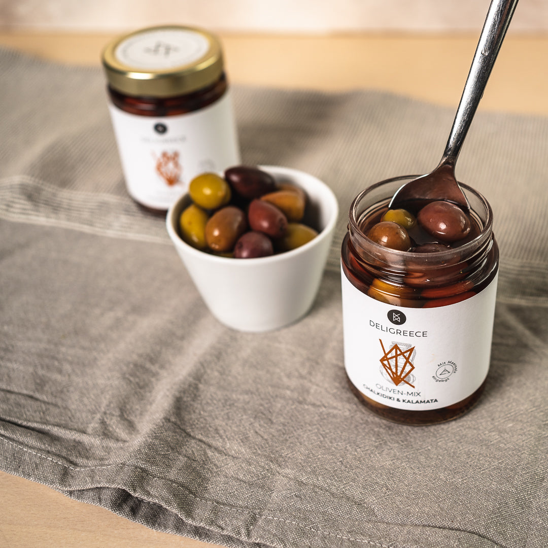 Oliven Mix in Salzlake