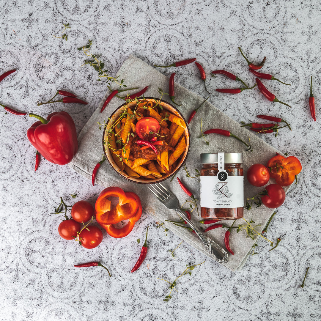 Tomatensugo Paprika &amp; Chili